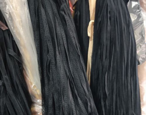 黑色發(fā)制品輔料絲帶